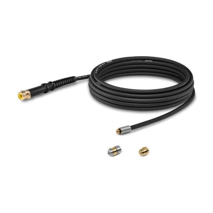 KARCHER Drain Cleaner Kit - 7.5 m + Nozzle Set