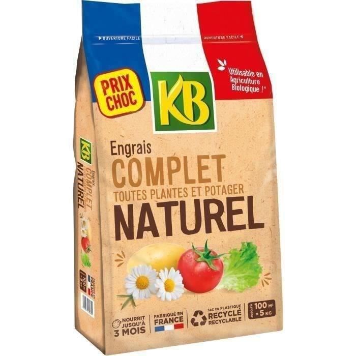 KB COMPOUND Universal Complete Fertilizer - 5 kg - Feeds for up to 3 months - Fertilizes up to 100m²