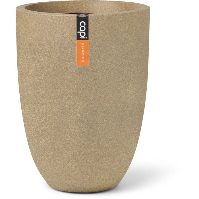 Vase élégant bas - CAPI EUROPE - Smooth NL - 26 x 36 cm - Beige
