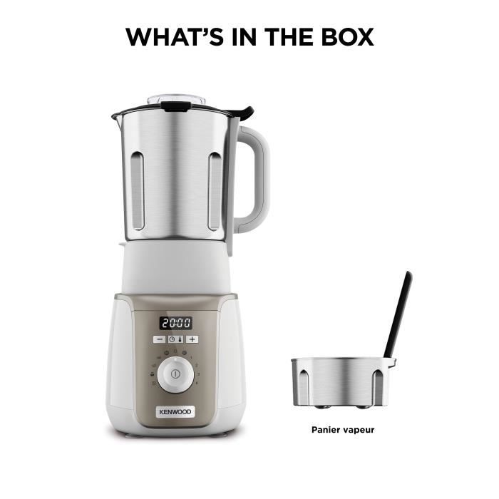 Kenwood SOUPEASY+ Heated Blender - CBL30.000CP - 1000 W - 1.75 L - 4 Programs