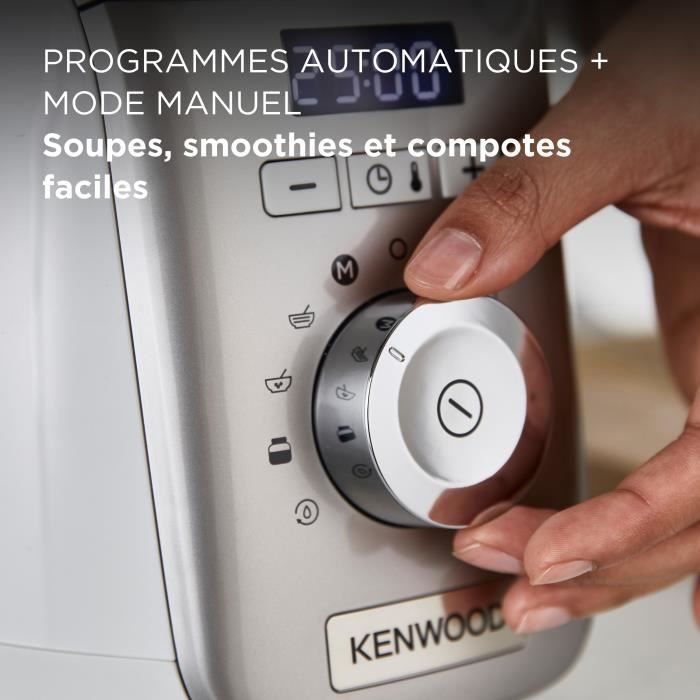 Kenwood SOUPEASY+ Heated Blender - CBL30.000CP - 1000 W - 1.75 L - 4 Programs