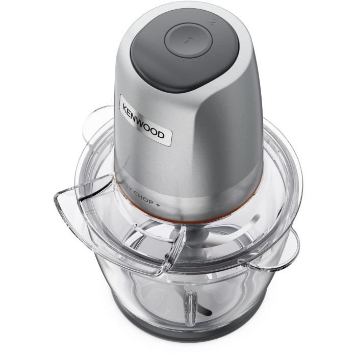 KENWOOD Mini Chopper - CHP62.400S - 600 ML - 4 Stainless Steel Blades - 2 Speeds