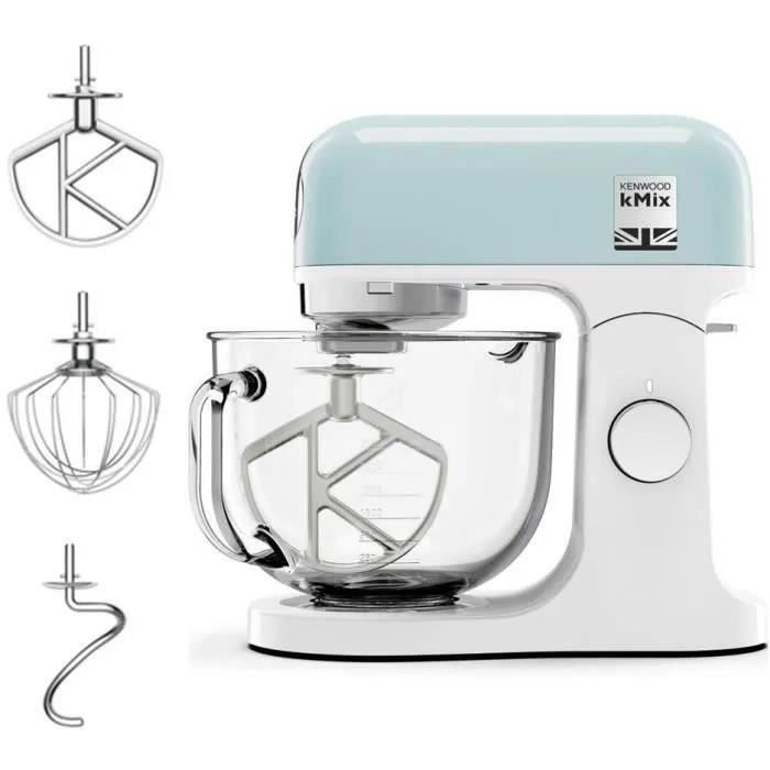 KENWOOD kMix Stand Mixer - 1000W - 5 L Glass Bowl - KMX754APB