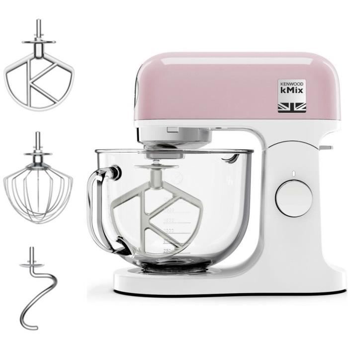 KENWOOD kMix Stand Mixer - 1000W - 5 L Glass Bowl - KMX754PP