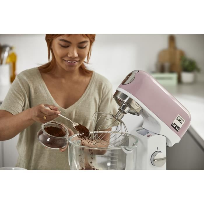 KENWOOD kMix Stand Mixer - 1000W - 5 L Glass Bowl - KMX754PP