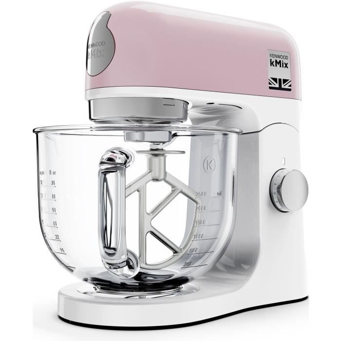 KENWOOD kMix Stand Mixer - 1000W - 5 L Glass Bowl - KMX754PP