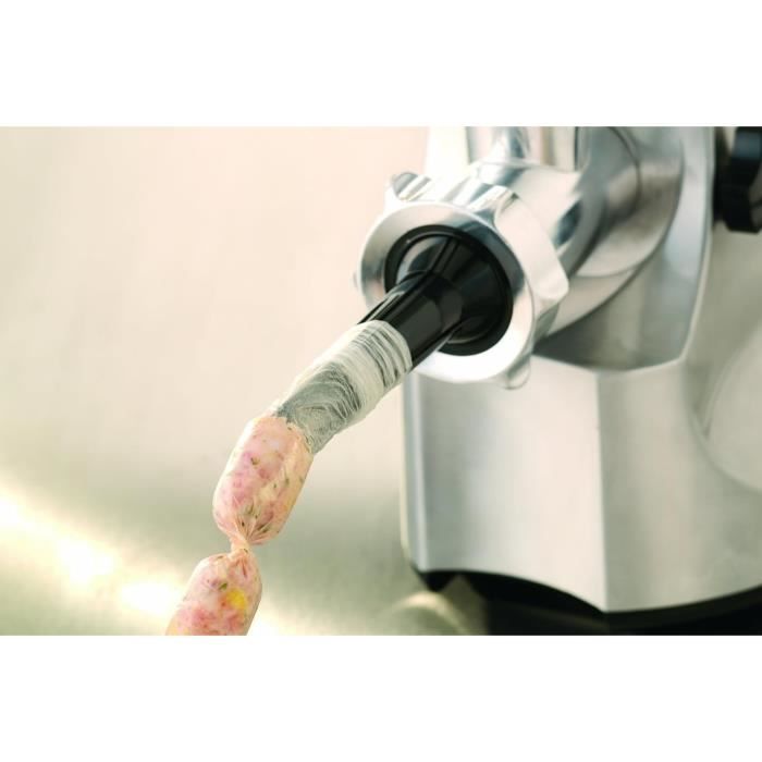 KENWOOD Meat Grinder - MG516 - 1600W - Brushed Metal - Accessories Included