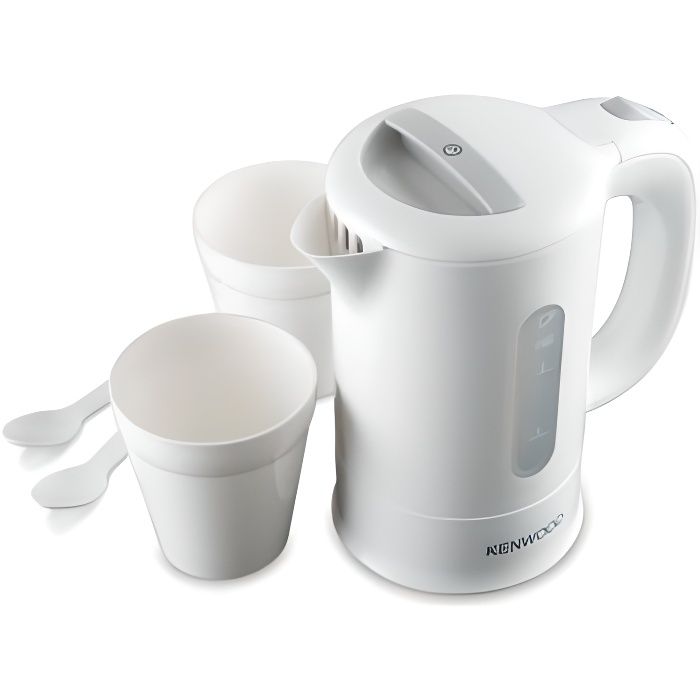 KENWOOD JKP250 Travel Electric Kettle - 0.5 L - 650W - White and Grey