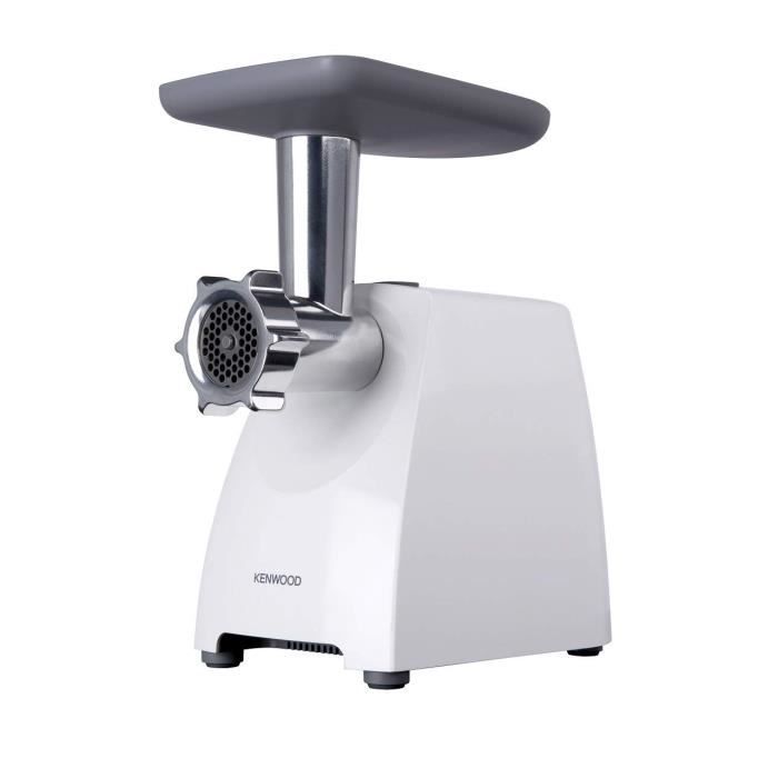 KENWOOD Meat Grinder - MG360 - 1400W - Stainless Steel - White/Grey