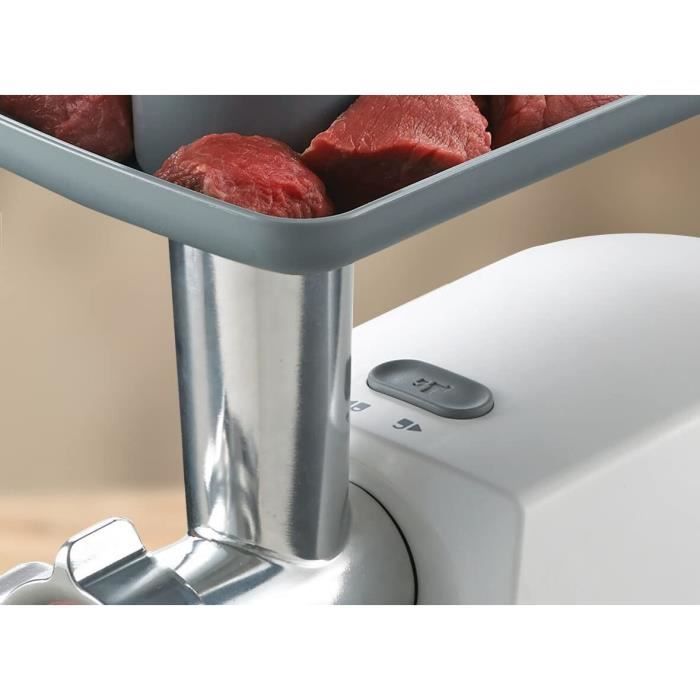 KENWOOD Meat Grinder - MG360 - 1400W - Stainless Steel - White/Grey