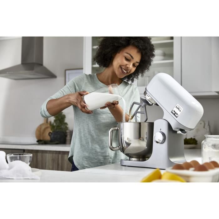 KENWOOD kMix KMX750WH Stand Mixer - 1000W - 5 L Stainless Steel Bowl