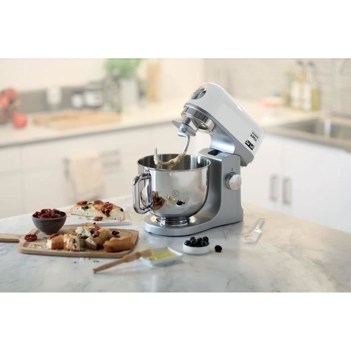 KENWOOD kMix KMX750WH Stand Mixer - 1000W - 5 L Stainless Steel Bowl