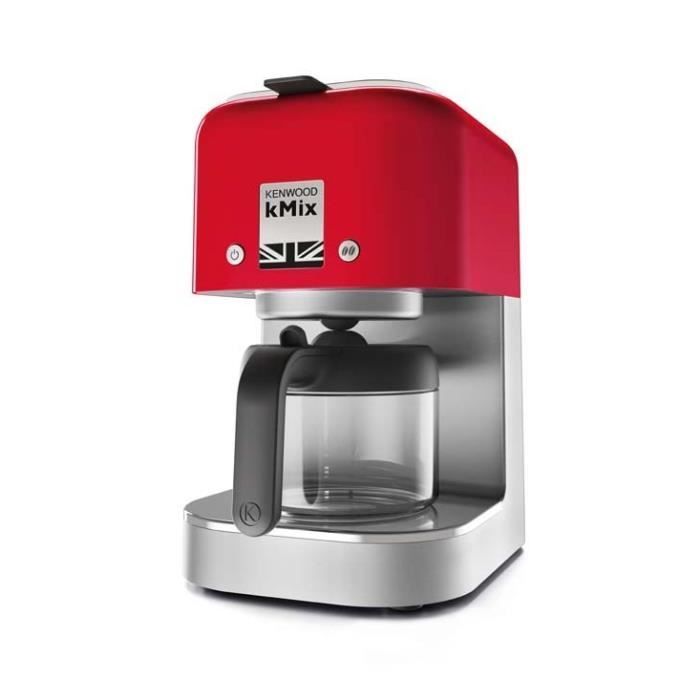 Kenwood Cox750RD Cafetière Filter KMIX - 1200 W - Red
