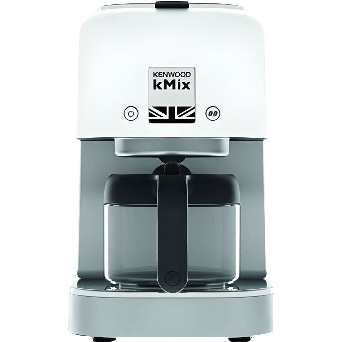 KENWOOD kMix Filter Coffee Maker - 1200 W - 8 Cups - Aroma Selector - White - COX750WH
