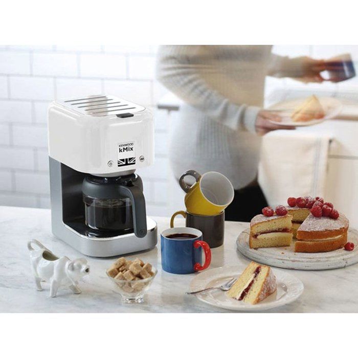 KENWOOD kMix Filter Coffee Maker - 1200 W - 8 Cups - Aroma Selector - White - COX750WH