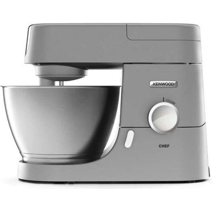 Kenwood Chef Stand Mixer - 1000W - 4.6 L Stainless Steel Bowl - KVC3100S
