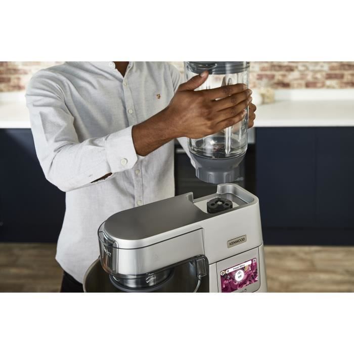 Kenwood 1.6 L Glass Blender Attachment with 4 Blades for Chef Mixers 6-Liter-Glasmixeraufsatz