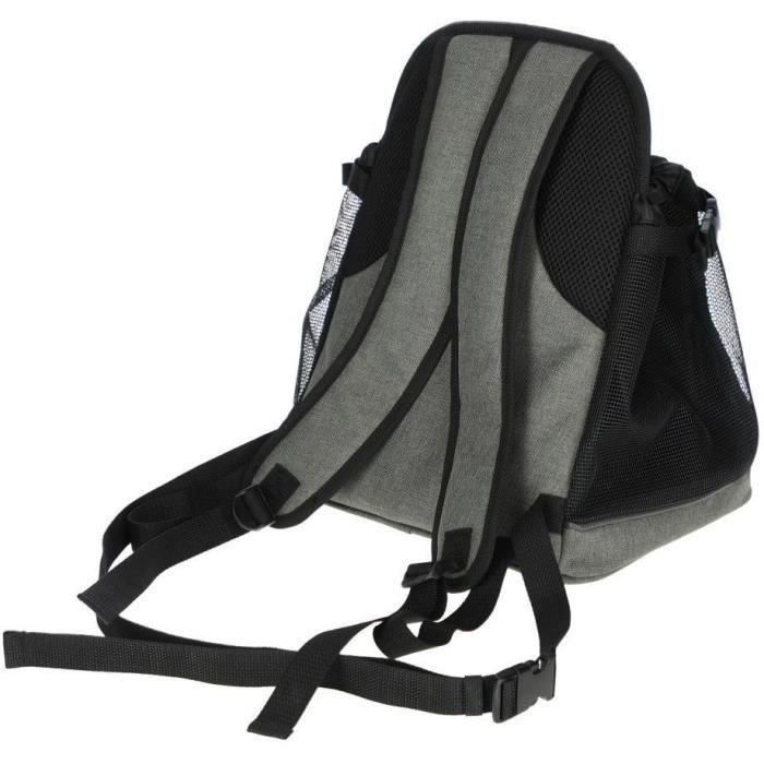 KERBL Front Carry Bag Vacation Grey/Blue 31 x 24 x 38 cm 31x24x38