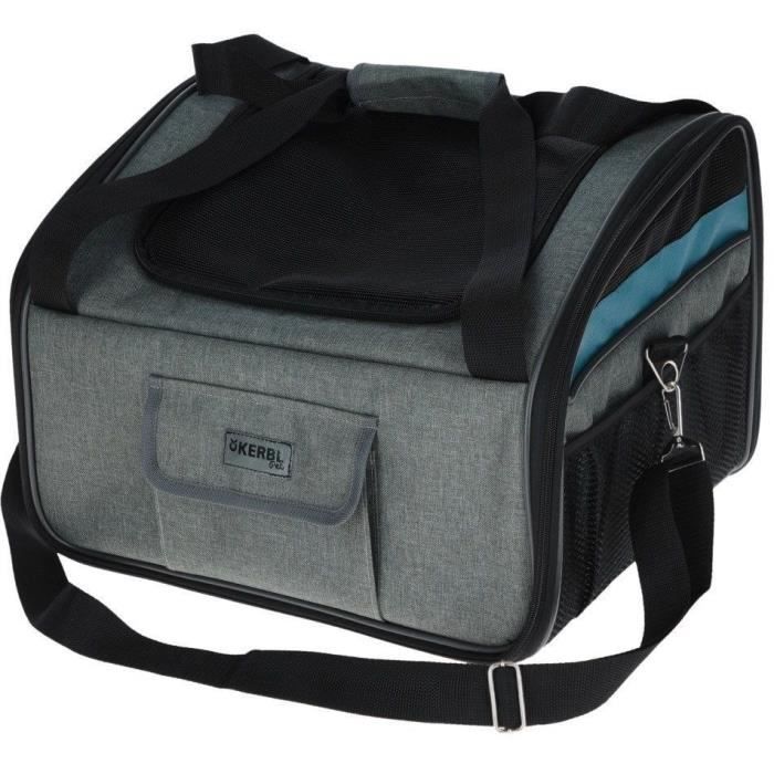 KERBL Car Bag Vacation Grey/Blue 44 x 35 x 30 cm 44x35x30