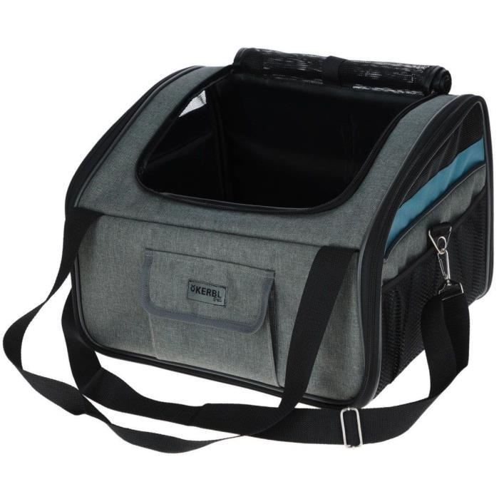 KERBL Car Bag Vacation Grey/Blue 44 x 35 x 30 cm 44x35x30