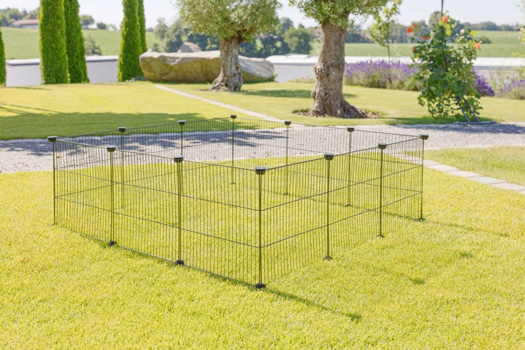 KERBL Hopsi Enclosure for Indoor/Outdoor Use - Modular Grid Kit