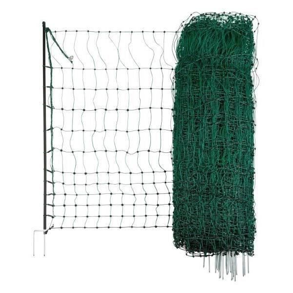 KERBL Chicken Net - 50 m - 106 cm - Double Pointed - Green - Non-Electric