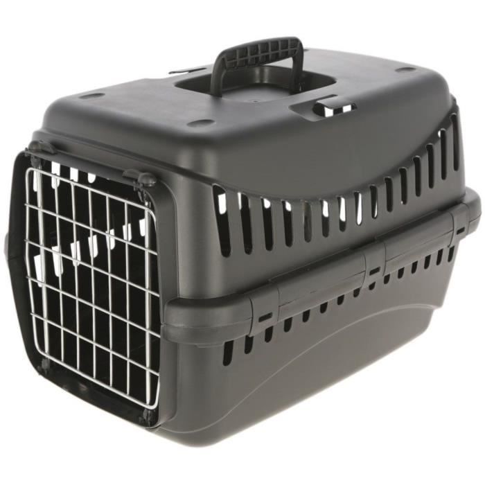 KERBL Eco Expedition Pet Carrier - For Dogs and Cats - 45 x 30 x 30 cm - Black