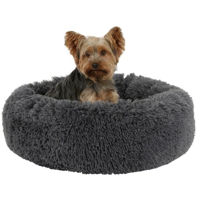 KERBL Fluffy Pet Bed - Ø60x18 cm - Grey