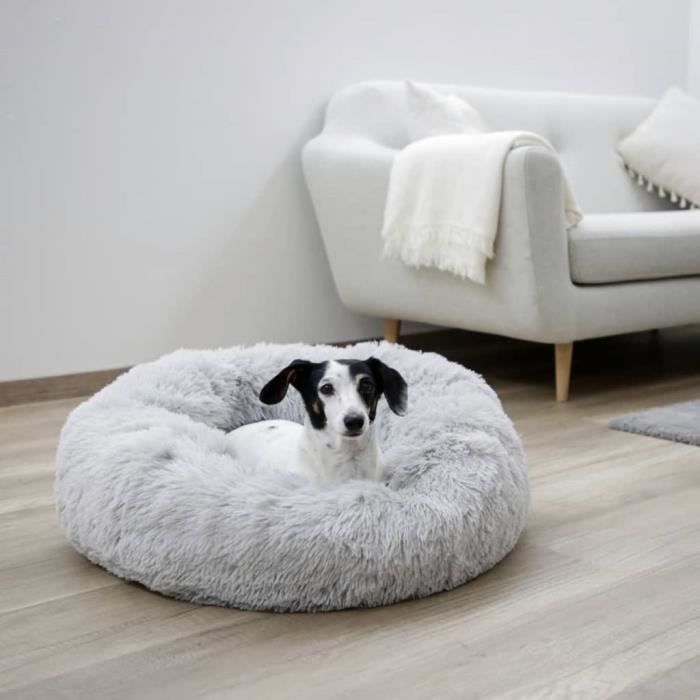 KERBL Basket - Fluffy - Ø60 x 18 cm - Light Grey
