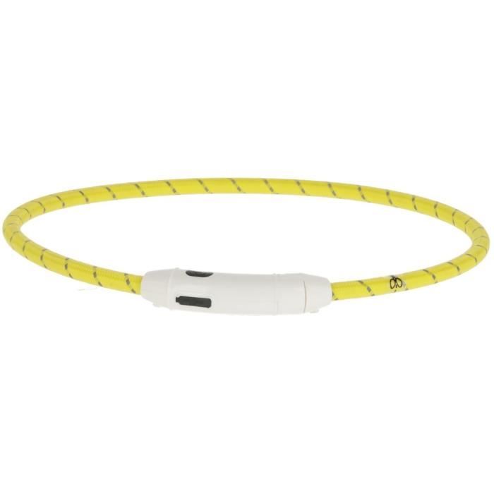 KERBL LED Collar - Maxi Safe - 65 cm x 10 mm - Yellow