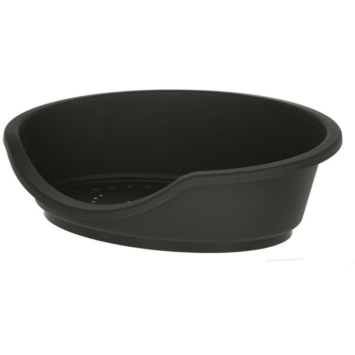KERBL DREAMER Dog Bed - Black - Recycled Plastic - 95x70x29cm