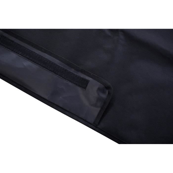 KERBL Car Cover - Economy - Black - Padded - Washable at 30°C - Durable Oxford Fabric