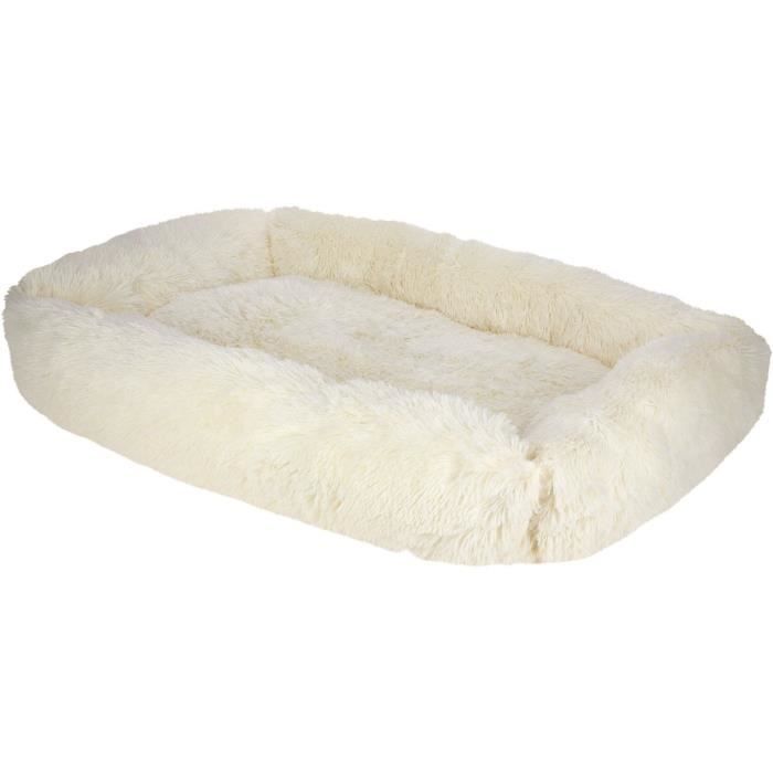 KERBL Fluffy Pet Bed - 100x70 cm - Cream
