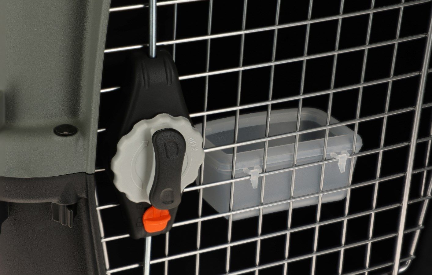 KERBL Eco Transport Box - Grey/Green - 81 × 60 × 61.5 cm