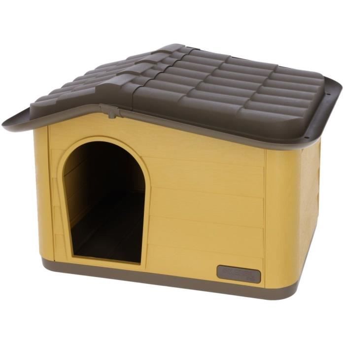 KERBL Paola Eco Cat House - 60x51x41cm - For Cats - 100% Recycled Plastic