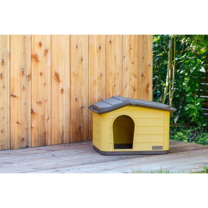 KERBL Paola Eco Cat House - 60x51x41cm - For Cats - 100% Recycled Plastic