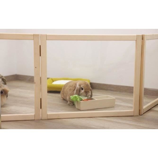 KERBL Indoor Enclosure Divider for Small Animals - Plexiglass