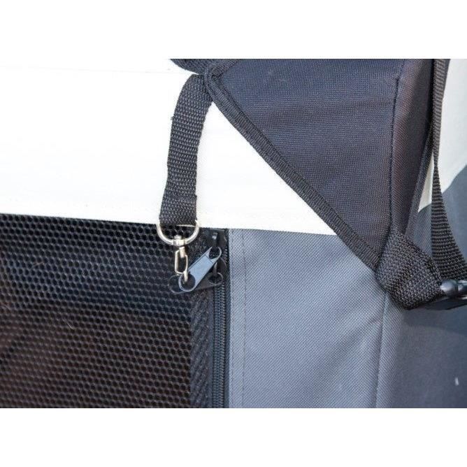 KERBL Dog Transport Box JOURNEY 81 x 58 x 58 cm Grey/Beige