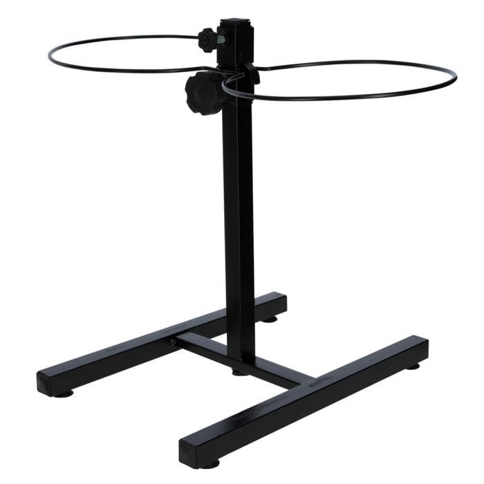 Kerbl Pet Feeders with Stand 2x2.8 L 43 cm Black