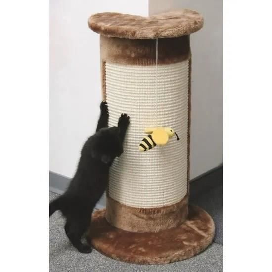KERBL Scratching Post - Trunk - Angled 58 cm - Brown