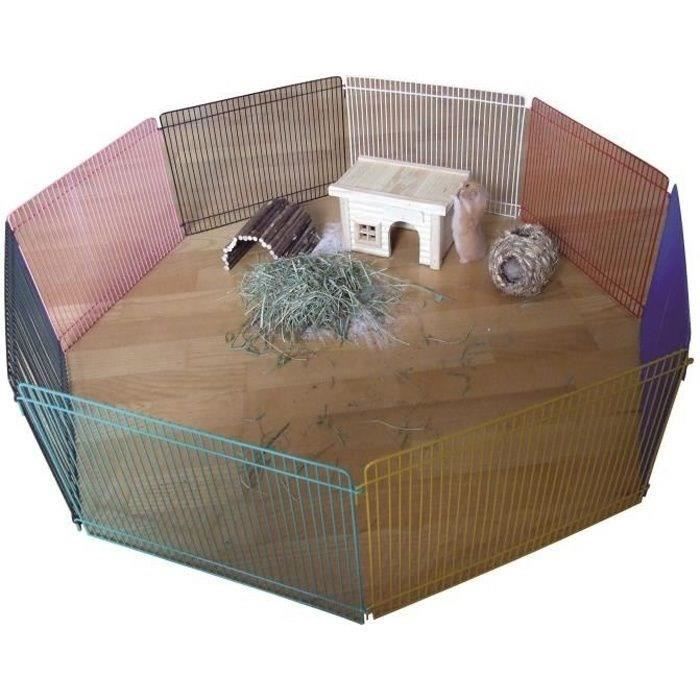 KERBL - 8-Piece Enclosure for Hamsters - 34 x 23 cm 34x23cm