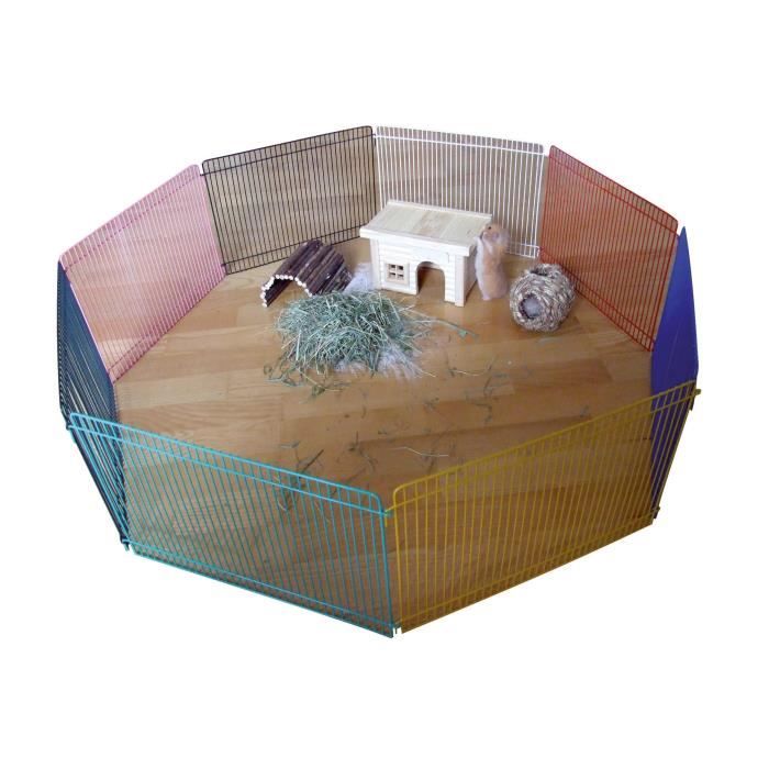 KERBL - 8-Piece Enclosure for Hamsters - 34 x 23 cm 34x23cm