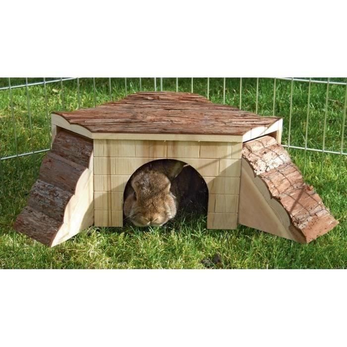 Nature House with Rodent Ramp - 37x37x16cm - KERBL