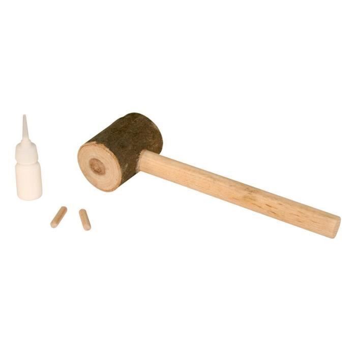 KERBL Birdhouse - DIY Kit - 36x12x14cm - Natural Wood