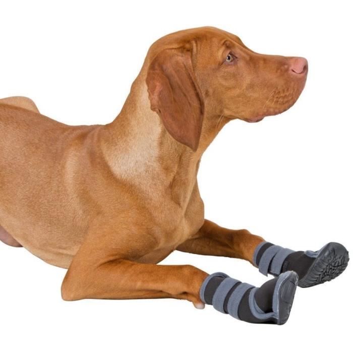 KERBL ACTIVE Dog Shoes - Grey/Black - Size M