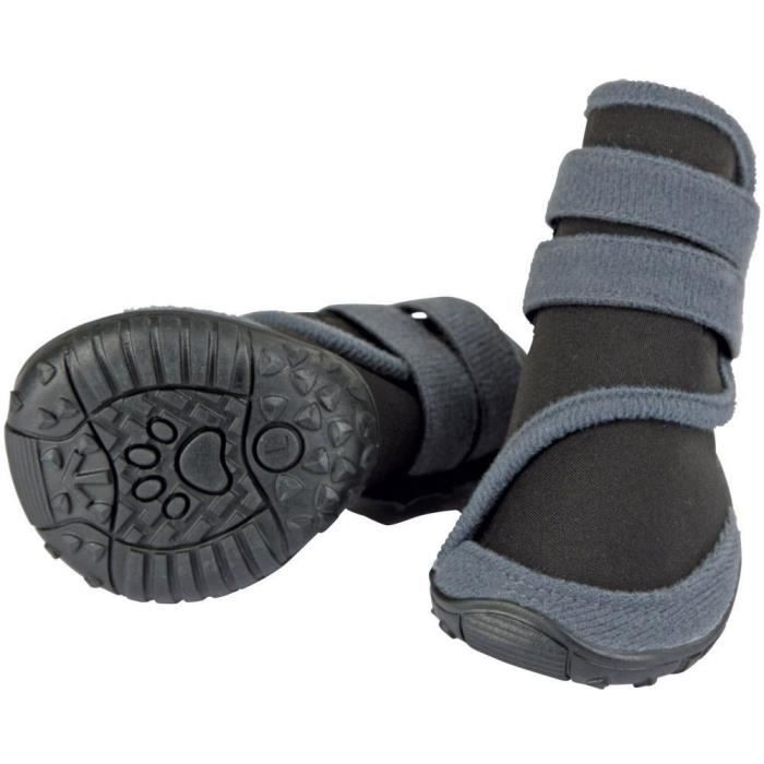 KERBL ACTIVE Dog Shoes - Grey/Black - Size M