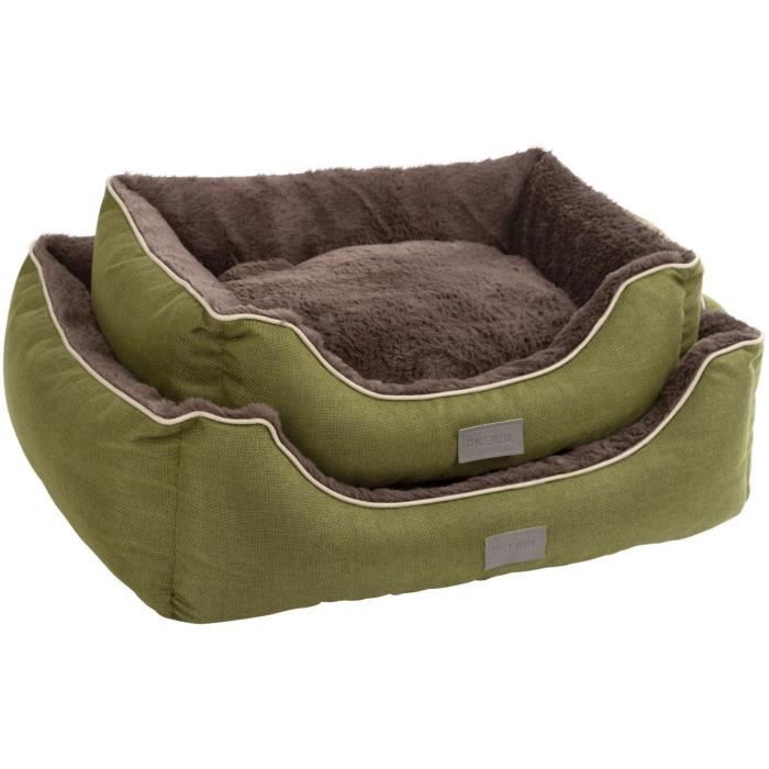 KERBL Basket - Samuel - Grey/Dark Grey - 50 x 40 x 15 cm - Breathable Fabric