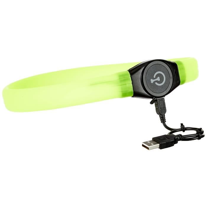 KERBL LED Collar - Maxi Safe - 65 cm - 10 mm - Green