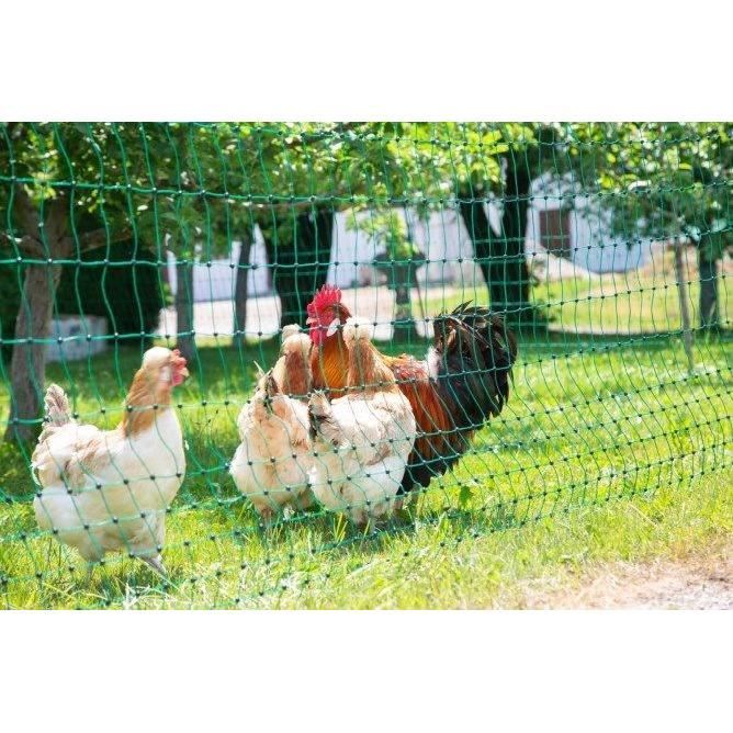 KERBL Poultry Netting 25 m 106 cm Double Spiked Green