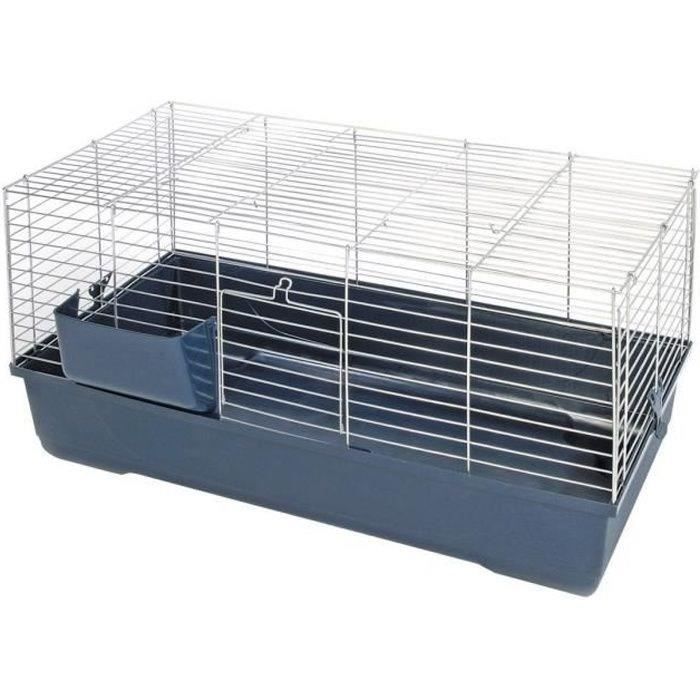 KERBL Rodent Cage 80x45x42cm with Hay Rack and Folding Grille